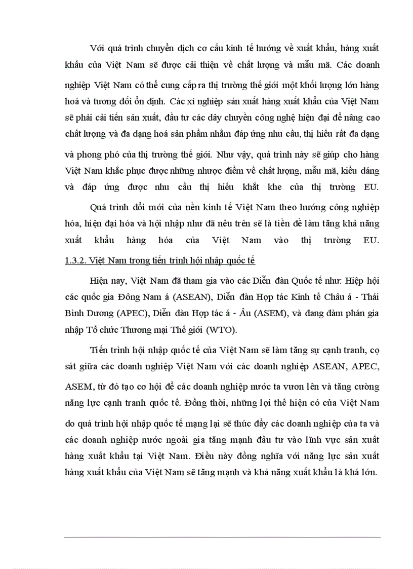 image for page Tự do hóa trong eu va khả năng thâm nhập thi truong eu của hàng hóa vn