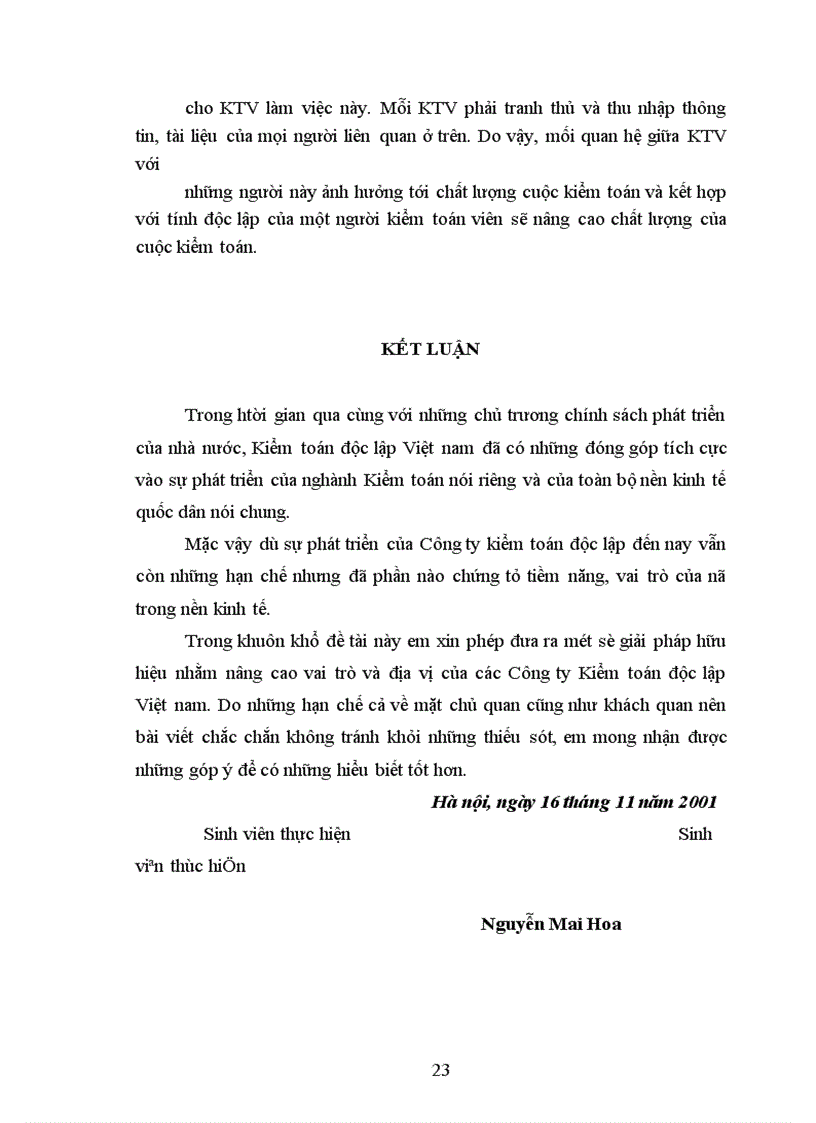 image for page Hoạt động Kiểm toán báo cáo tài chính tại một số Công ty Kiểm toán độc lập Việt nam