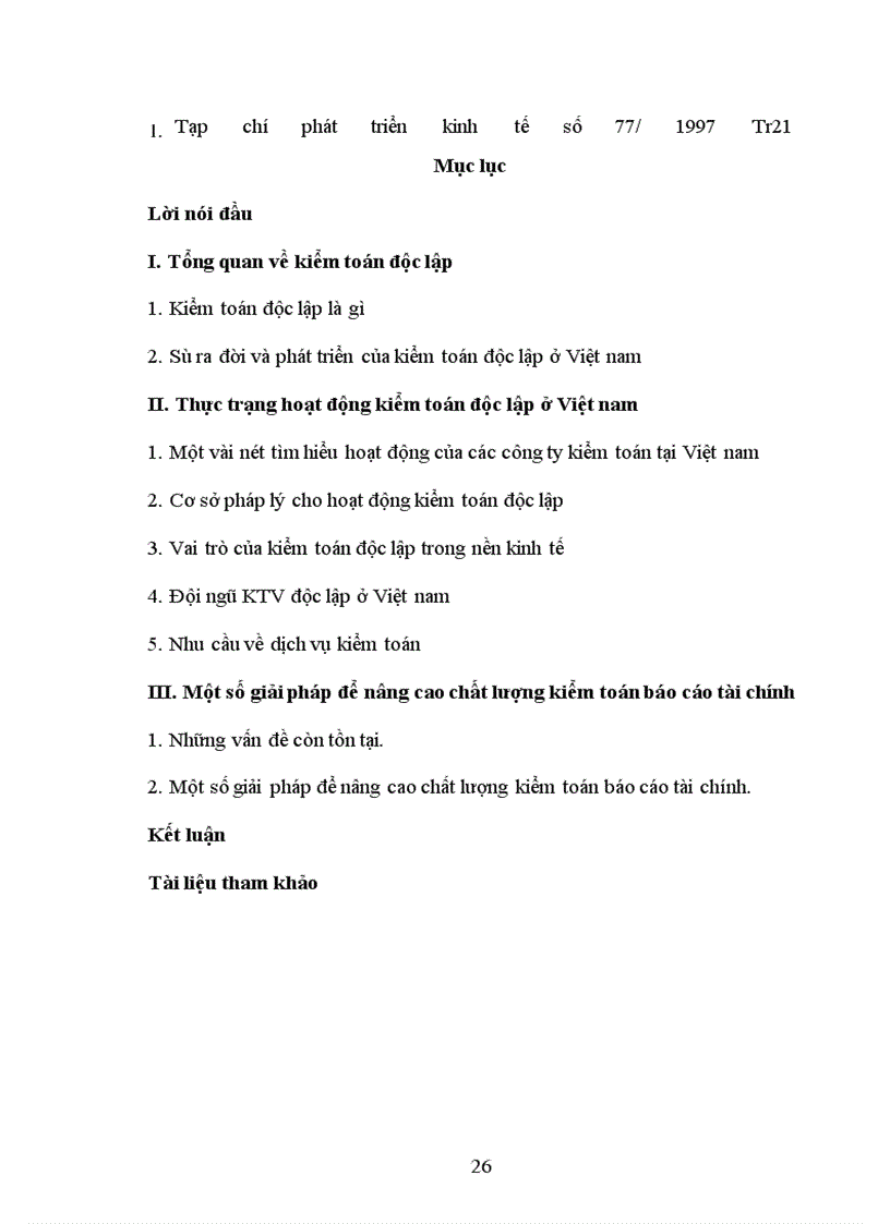 image for page Hoạt động Kiểm toán báo cáo tài chính tại một số Công ty Kiểm toán độc lập Việt nam