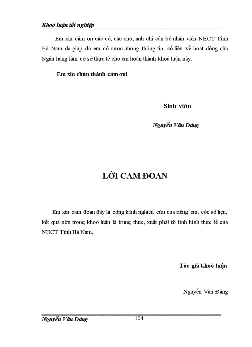 image for page Một số giải pháp nhằm nâng cao hiệu quả mô hình kế toán giao dịch một cửa tại chi nhánh NHCT Tỉnh Hà Nam