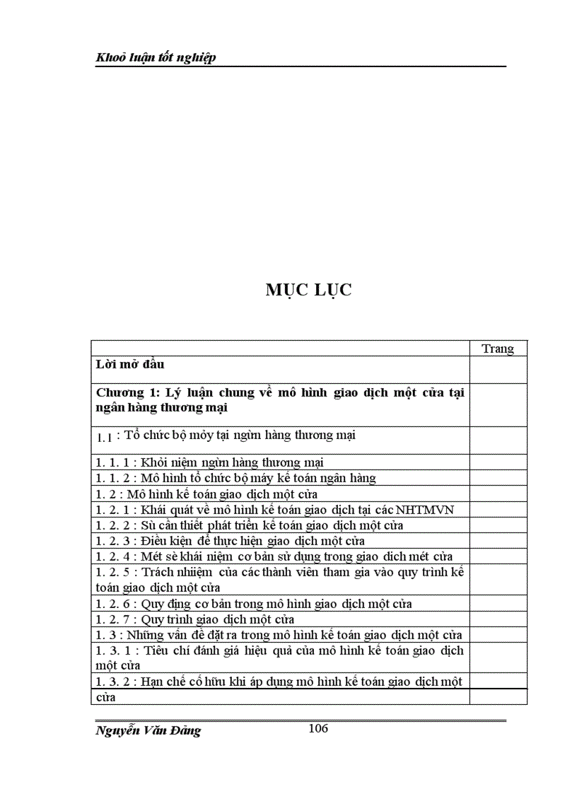 image for page Một số giải pháp nhằm nâng cao hiệu quả mô hình kế toán giao dịch một cửa tại chi nhánh NHCT Tỉnh Hà Nam