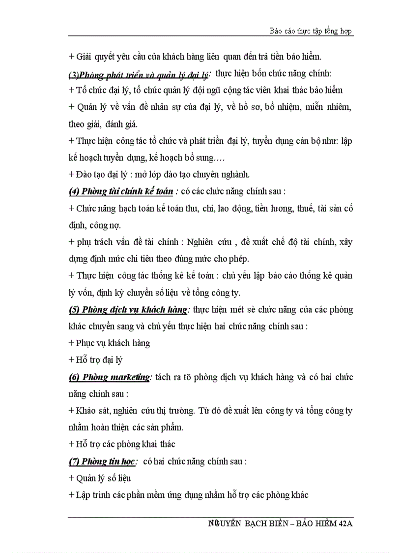 image for page Thực tập tổng hợp tại công ty bảo hiểm nhân thọ Hà Nội