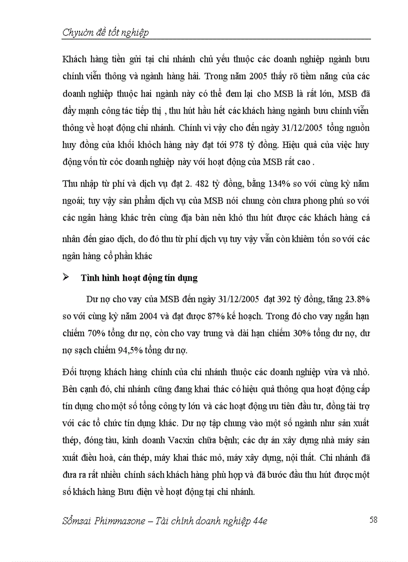 image for page Giải pháp nâng cao hiệu quả cho vay tiêu dùng tại NHTM cổ phần Hàng Hải – Chi nhanh Hà Nội