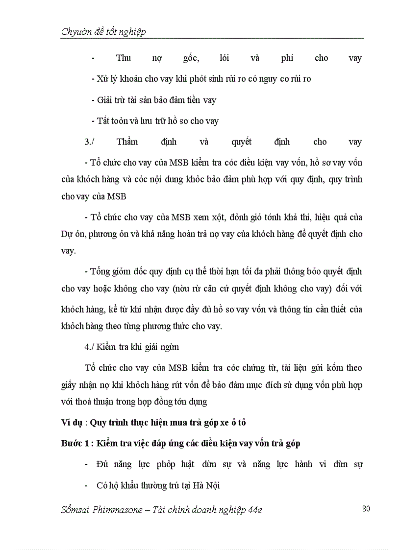 image for page Giải pháp nâng cao hiệu quả cho vay tiêu dùng tại NHTM cổ phần Hàng Hải – Chi nhanh Hà Nội