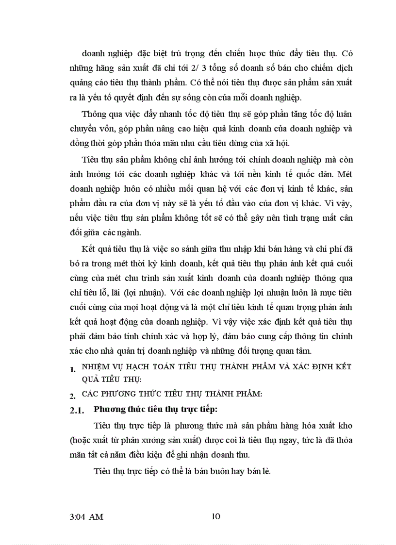 image for page Hoàn thiện hạch toán tiêu thụ thành phẩm và xác định kết quả tiêu thụ tại công ty Văn Phòng Phẩm Hồng Hà