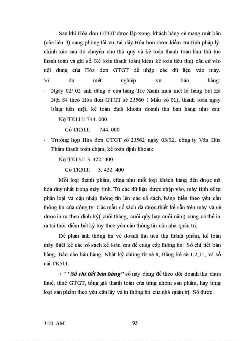 image for page Hoàn thiện hạch toán tiêu thụ thành phẩm và xác định kết quả tiêu thụ tại công ty Văn Phòng Phẩm Hồng Hà