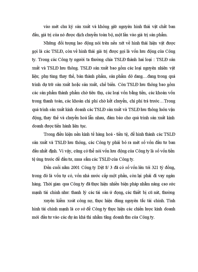 image for page Hoạt động của Công ty Dệt 8/3
