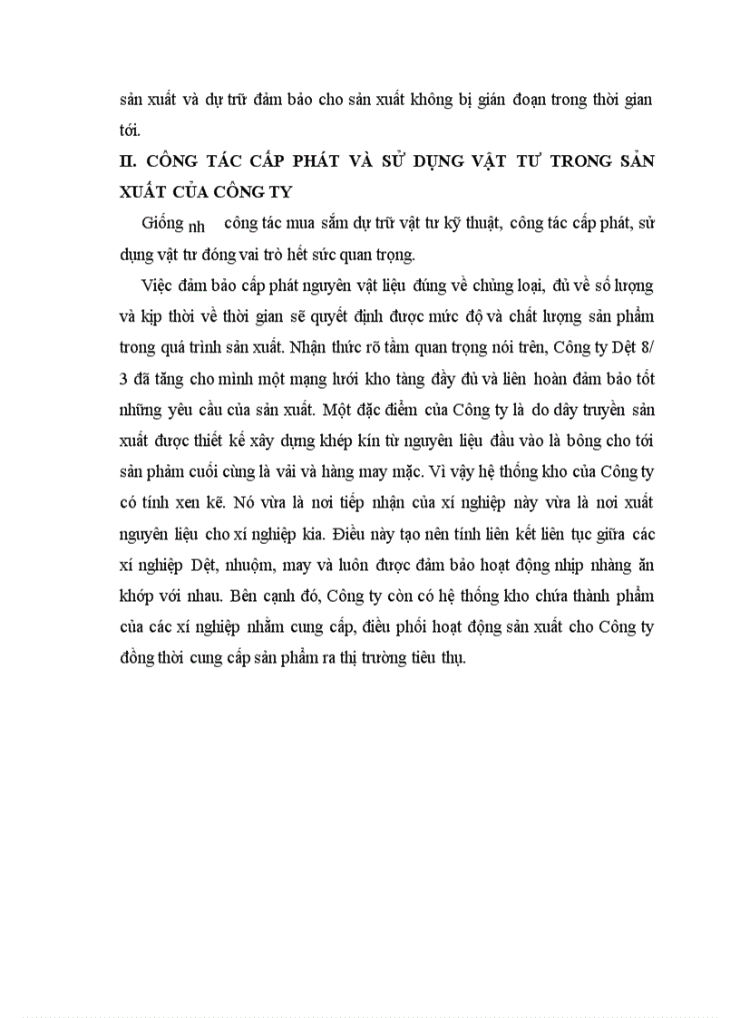 image for page Hoạt động của Công ty Dệt 8/3