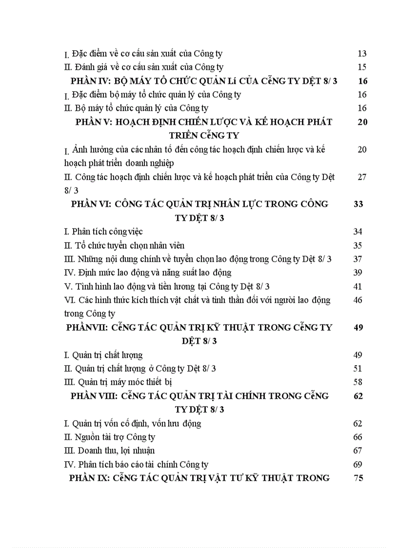 image for page Hoạt động của Công ty Dệt 8/3