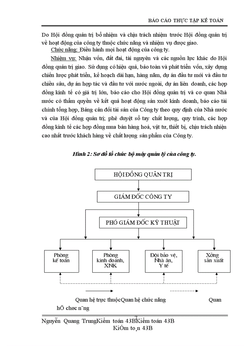 image for page Báo cáo thực tập tại Công ty Hà Nội - EVC
