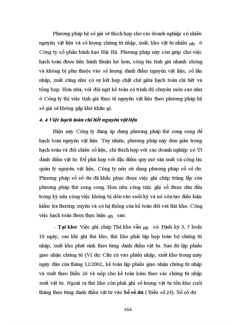 image for page Hoàn thiện công tác kế toán nguyên vật liệu nhằm nâng cao hiệu quả sử dụng nguyên vật liệu tại Công ty cổ phần bánh kẹo Hải Hà