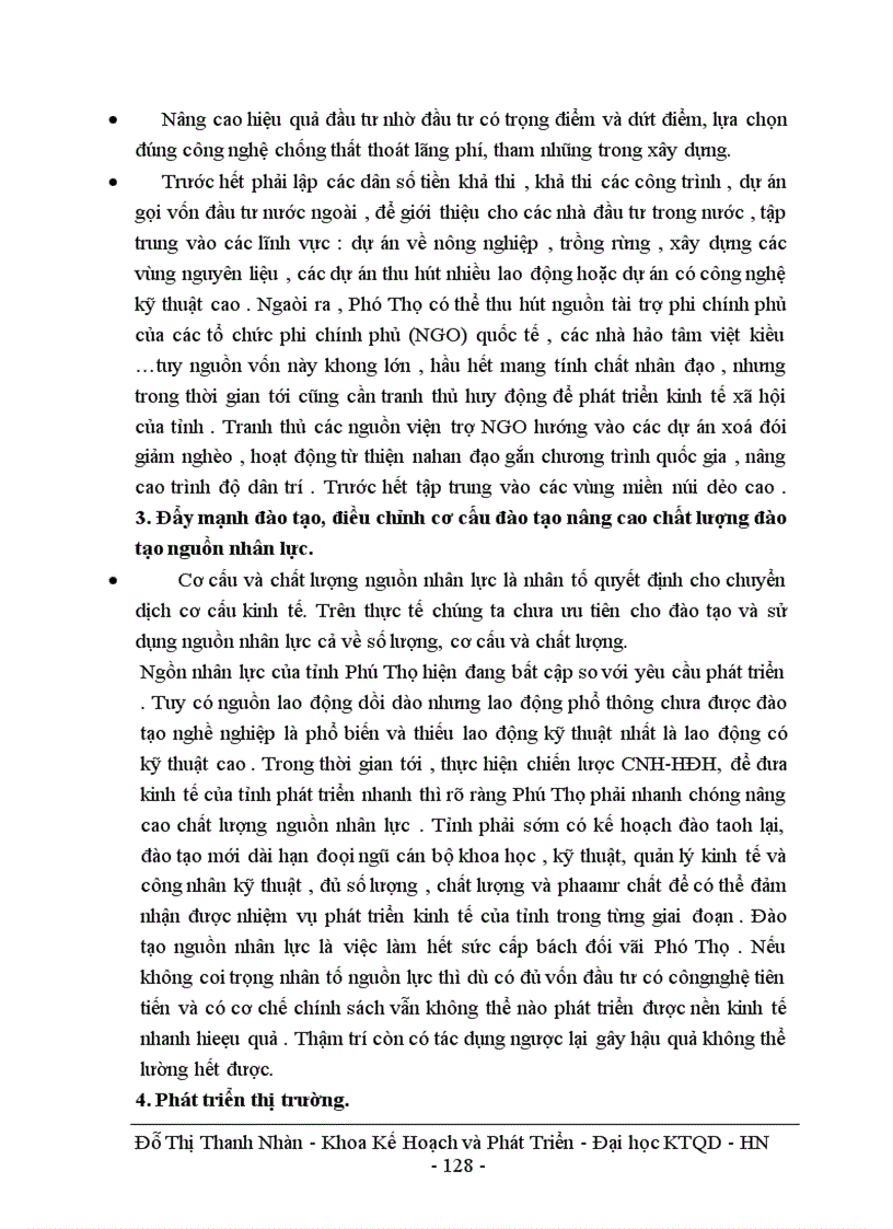 image for page Phương hướng chuyển dịch cơ cấu ngành kinh tế trong quá trính CNH-HĐH ở tỉnh Phú Thọ trong giai đoạn từ nay đền năm 2010