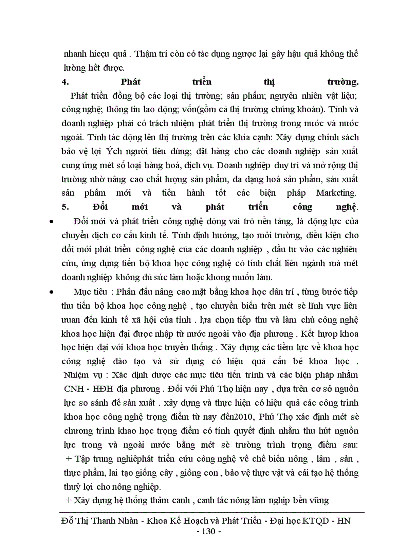 image for page Phương hướng chuyển dịch cơ cấu ngành kinh tế trong quá trính CNH-HĐH ở tỉnh Phú Thọ trong giai đoạn từ nay đền năm 2010