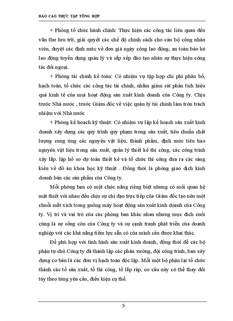 image for page Báo cáo thực tập tại Công ty cơ khí sửa chữa công trình đường bộ II