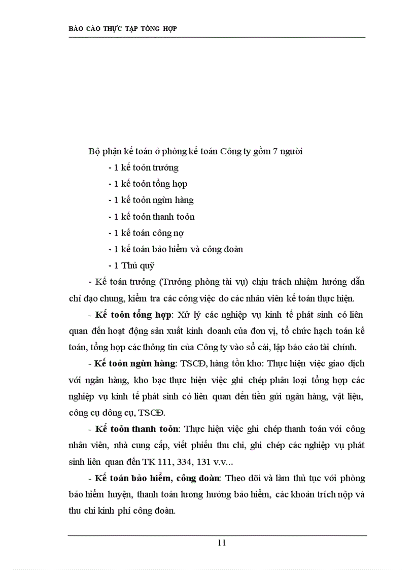 image for page Báo cáo thực tập tại Công ty cơ khí sửa chữa công trình đường bộ II