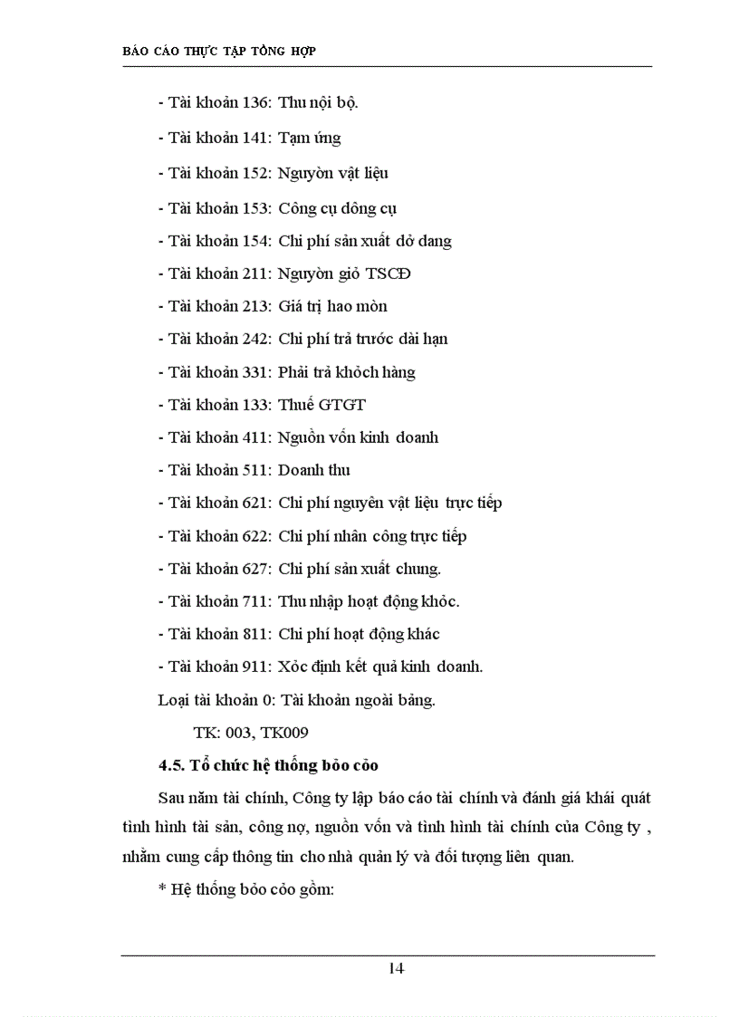 image for page Báo cáo thực tập tại Công ty cơ khí sửa chữa công trình đường bộ II