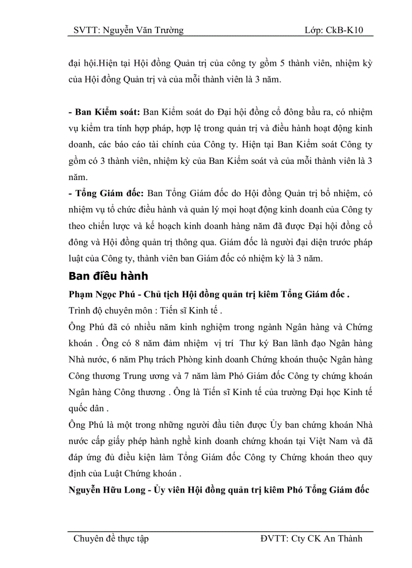 image for page Nâng cao hiệu quả hoạt động môi giới tại Công ty cổ phần chứng khoán An Thành Trong thời gian thực tập em