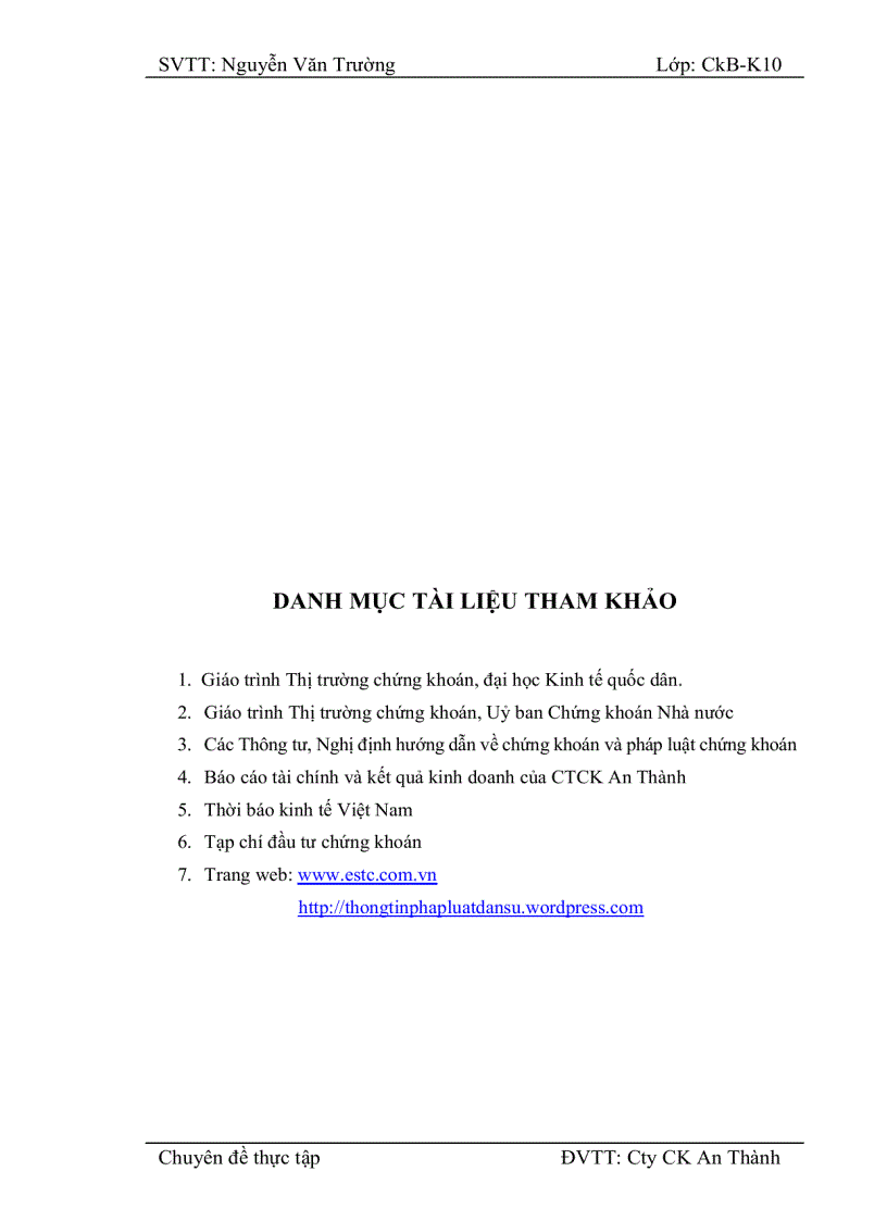 image for page Nâng cao hiệu quả hoạt động môi giới tại Công ty cổ phần chứng khoán An Thành Trong thời gian thực tập em