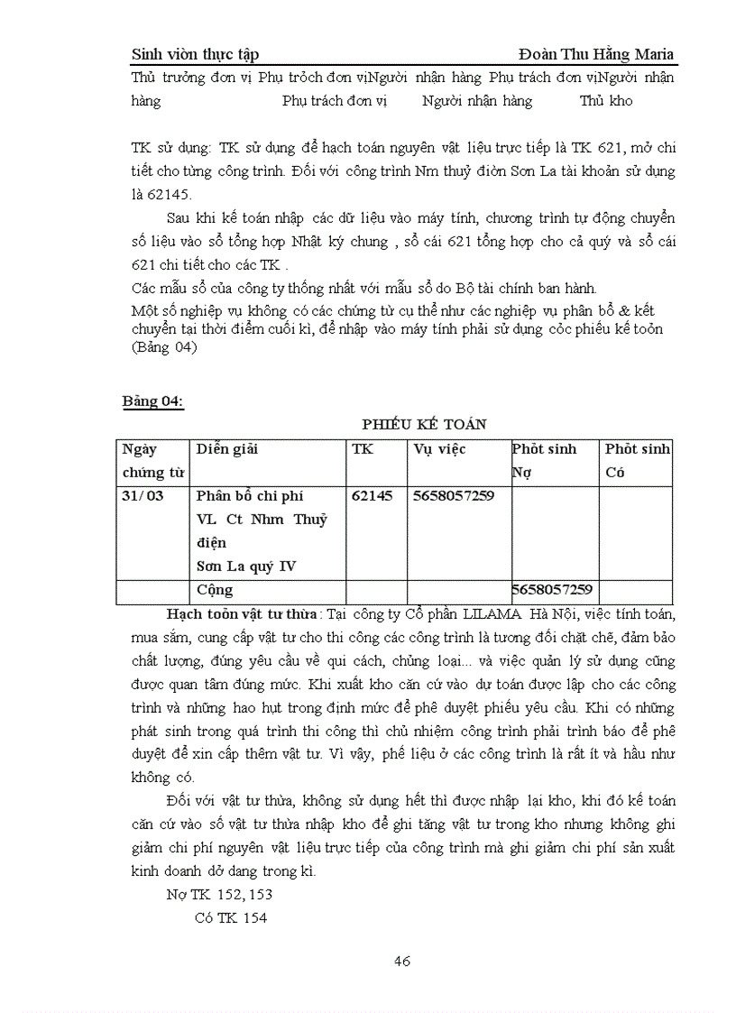 image for page Hoàn thiện công tác kế toán tập hợp chi phí sản xuất và tính giá thành sản phẩm xây lắp tại công ty cổ phần LiLaMa 10