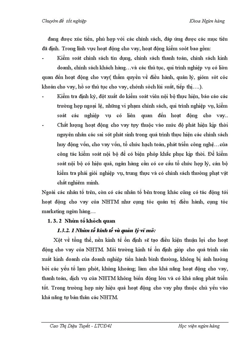 image for page Nâng cao hiệu quả hoạt động cho vay tại Ngân hàng TMCP Bắc Á