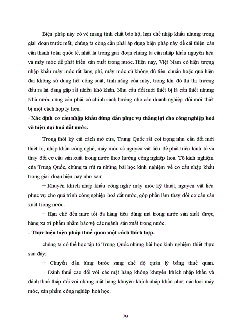 image for page Chính sách ngoại thương của Trung Quốc - Bài học kinh nghiệm đối với phát triển ngoại thương của Việt Nam