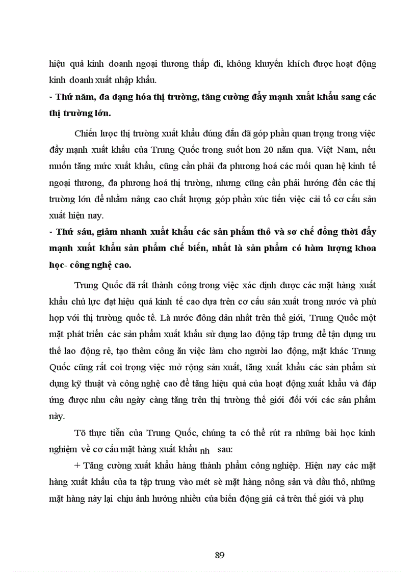 image for page Chính sách ngoại thương của Trung Quốc - Bài học kinh nghiệm đối với phát triển ngoại thương của Việt Nam