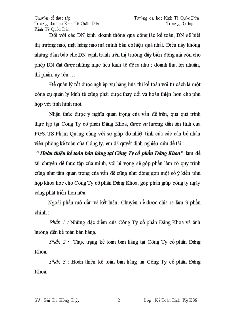 image for page Hoàn thiện kế toán bán hàng tại Công Ty cổ phần Đăng Khoa
