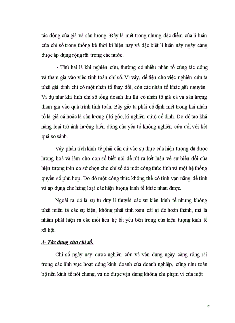 image for page Vận dụng phương pháp chỉ số để phân tích doanh thu của công ty trách nhiệm hữu hạn Việt Phương