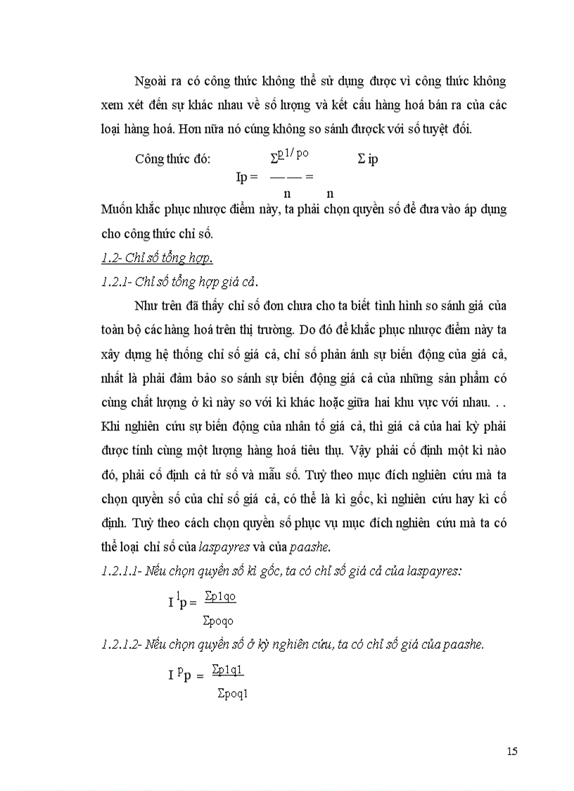 image for page Vận dụng phương pháp chỉ số để phân tích doanh thu của công ty trách nhiệm hữu hạn Việt Phương