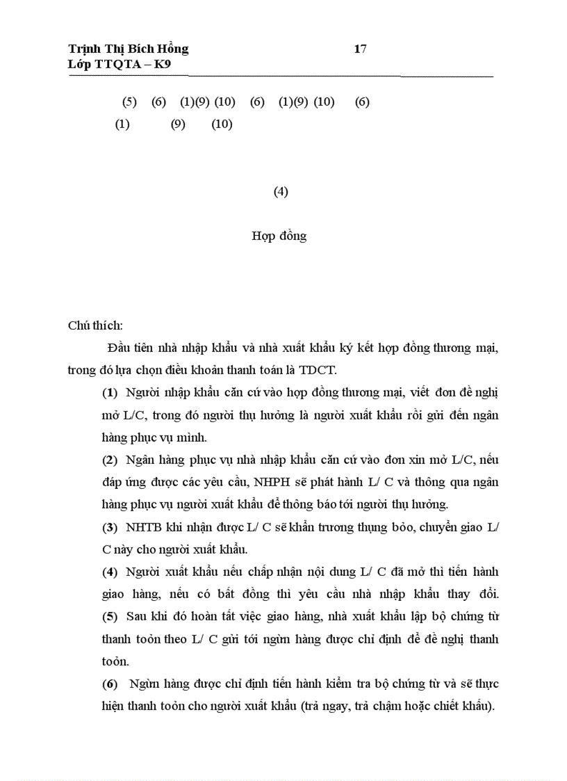 image for page Giải pháp nâng cao chất lượng thanh toán tín dụng chứng từ đối với Ngân hàng Đầu tư và Phát triển Việt Nam, chi nhánh Đông Đô.