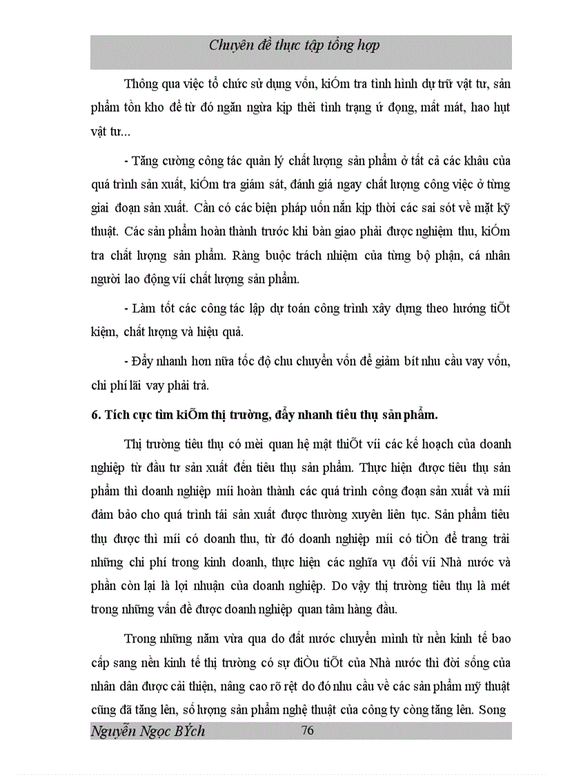 image for page Một số giảI pháp nhằm nâng cao hiệu quả quản lý tài chính tại Công ty Mỹ thuật Trung Ương