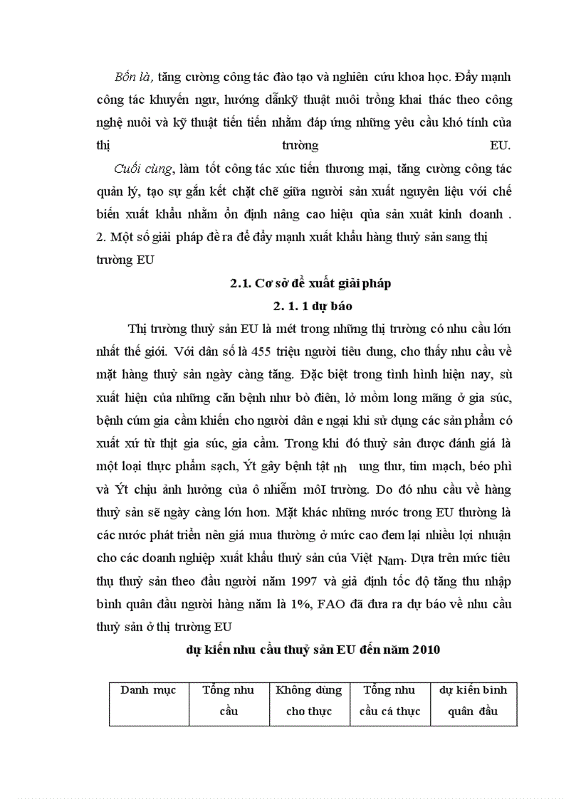 image for page Định hướng và giải pháp đẩy mạnh xuất khẩu thuỷ sản của Việt Nam vào thị trường EU trong giai đoạn 2005-2010