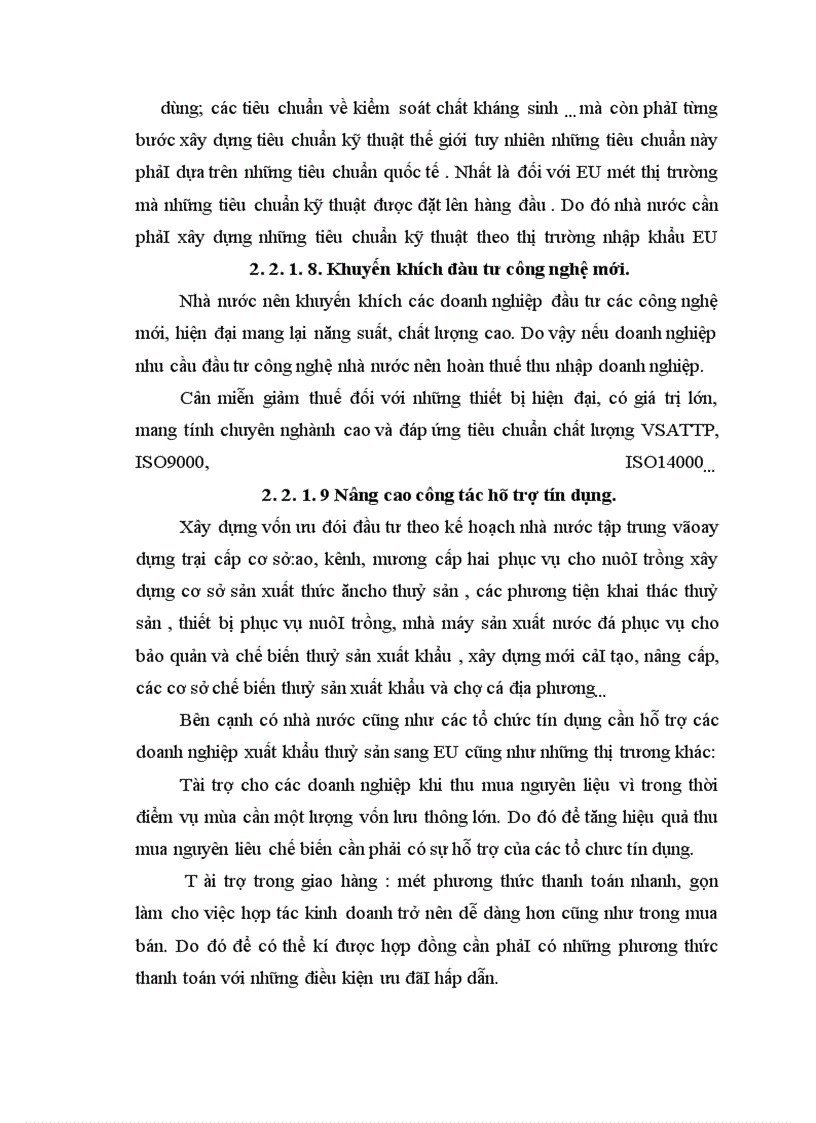 image for page Định hướng và giải pháp đẩy mạnh xuất khẩu thuỷ sản của Việt Nam vào thị trường EU trong giai đoạn 2005-2010