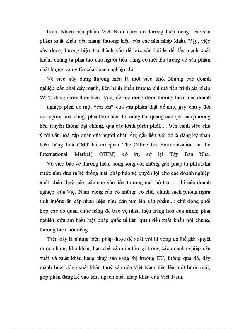 image for page Định hướng và giải pháp đẩy mạnh xuất khẩu thuỷ sản của Việt Nam vào thị trường EU trong giai đoạn 2005-2010