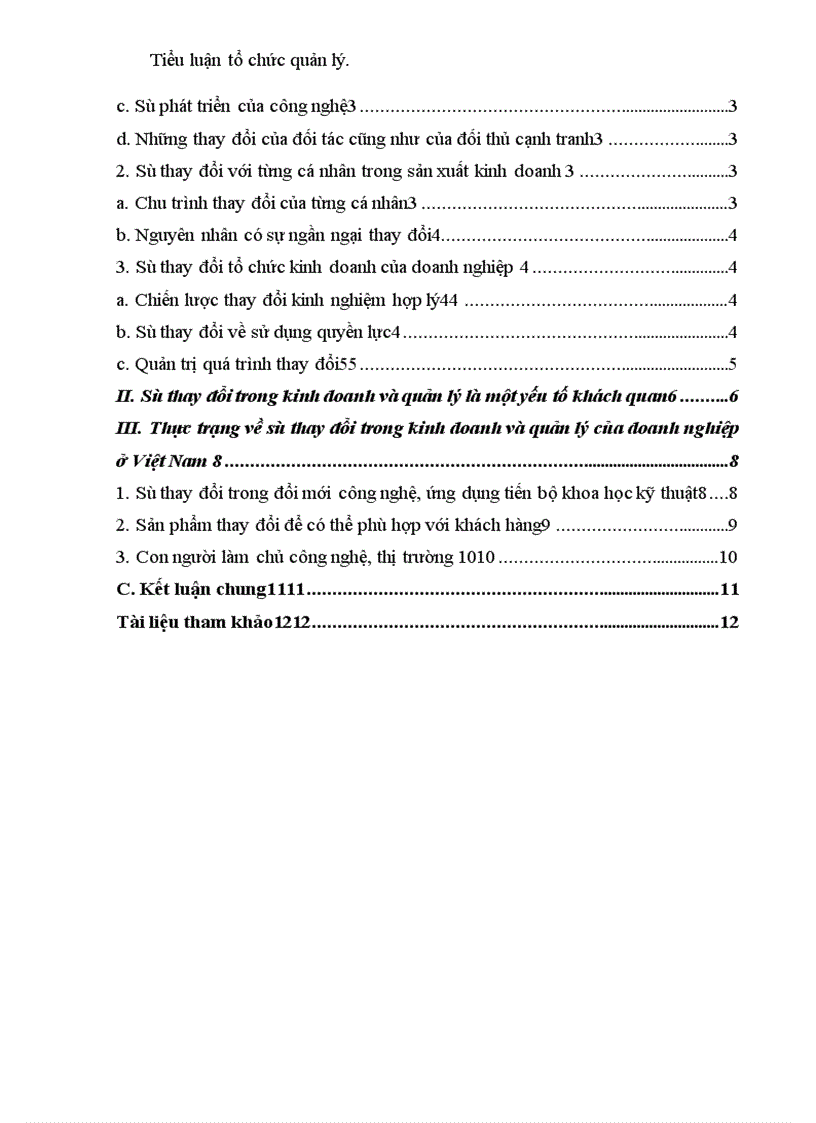 image for page Sự thay đổi trong kinh doanh và quản lý là một tất yếu khách quan. Chứng minh bằng thực tiễn của doanh nghiệp