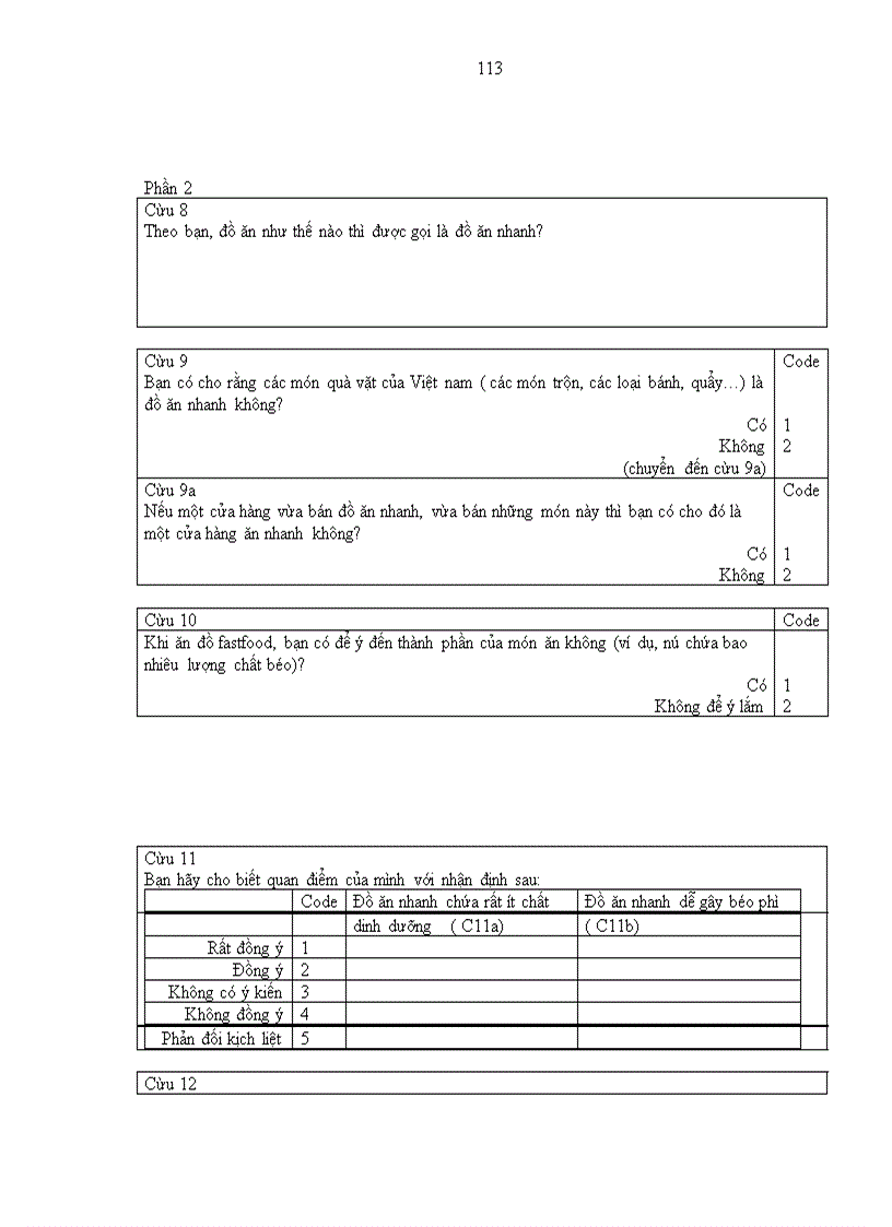 image for page Nghiên cứu hành vi người tiêu dùng đồ ăn nhanh để phát triển chuỗi cửa hàng QFoods tại Hà nội