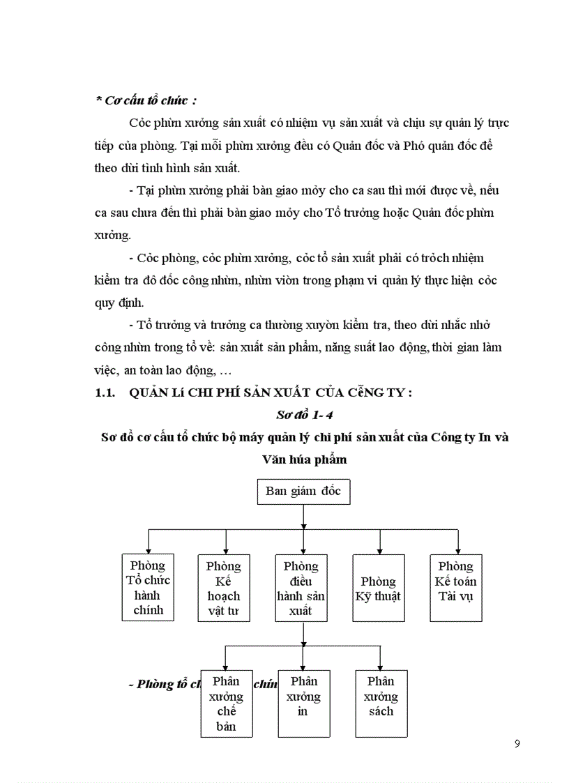 image for page Hoàn thiện kế toán chi phí sản xuất và tính giá thành sản phẩm tại Công ty In và Văn hoá phẩm
