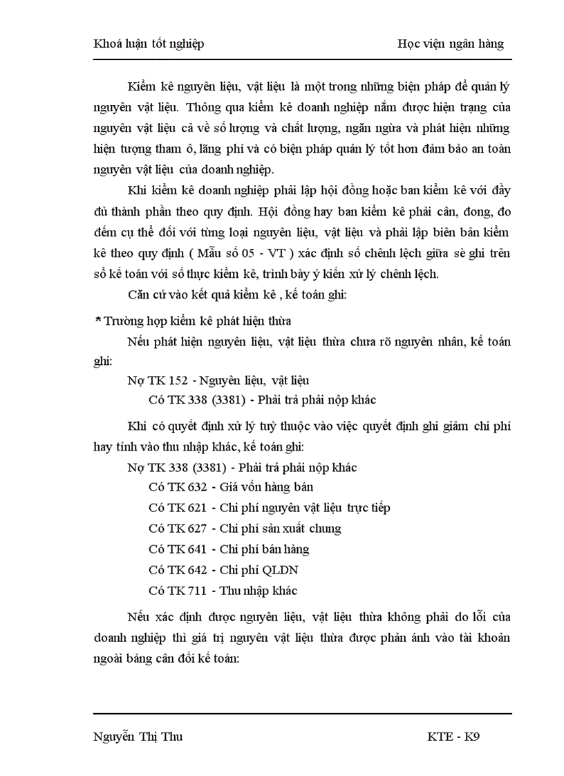 image for page Hoàn thiện công tác kế toán nguyên vật liệu tại Xí nghiệp In và Bao bì VPC