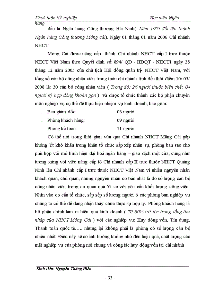 image for page Giải pháp nâng cao hiệu quả huy động vốn tại chi nhánh Ngân hàng công thương Móng Cái – Quảng Ninh