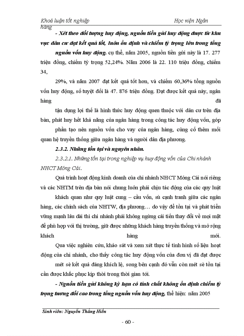 image for page Giải pháp nâng cao hiệu quả huy động vốn tại chi nhánh Ngân hàng công thương Móng Cái – Quảng Ninh