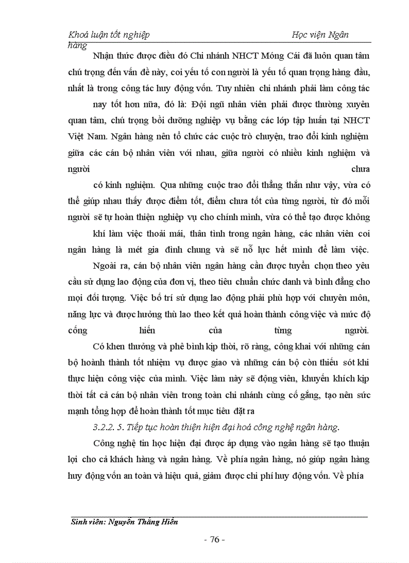 image for page Giải pháp nâng cao hiệu quả huy động vốn tại chi nhánh Ngân hàng công thương Móng Cái – Quảng Ninh