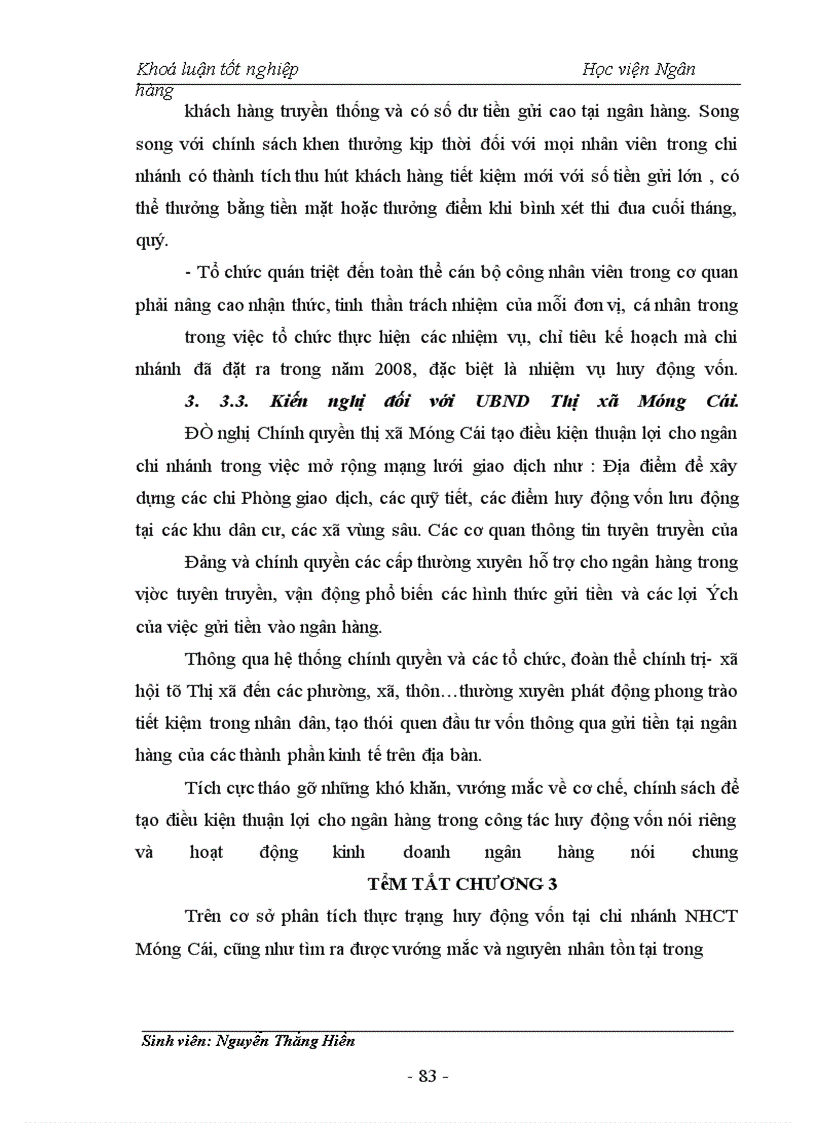 image for page Giải pháp nâng cao hiệu quả huy động vốn tại chi nhánh Ngân hàng công thương Móng Cái – Quảng Ninh
