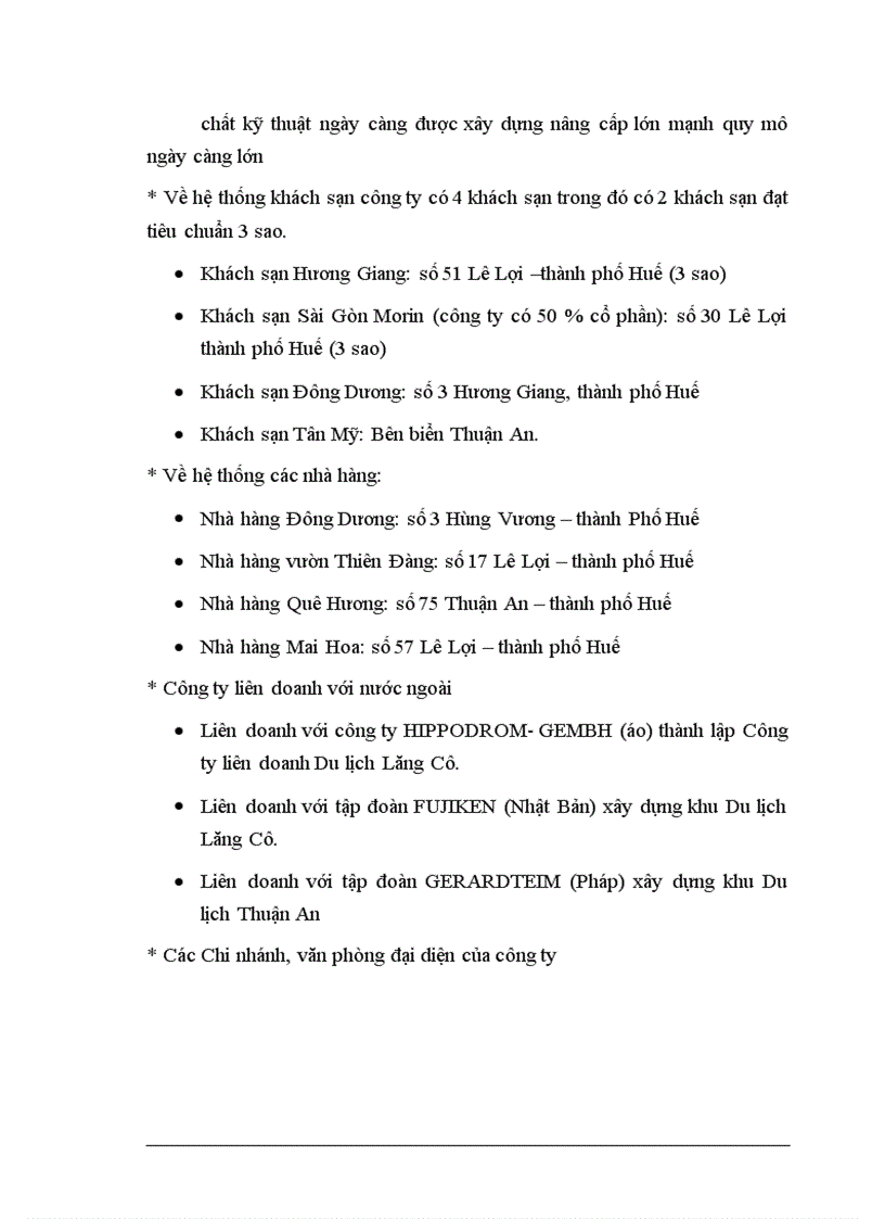 image for page Kết quả kinh doanh trong thời gian qua của Chi nhánh Du lịch Hương Giang Hà Nôi