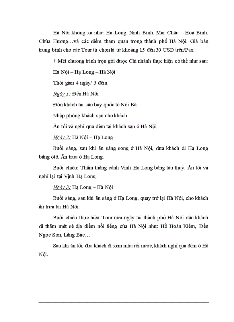 image for page Kết quả kinh doanh trong thời gian qua của Chi nhánh Du lịch Hương Giang Hà Nôi