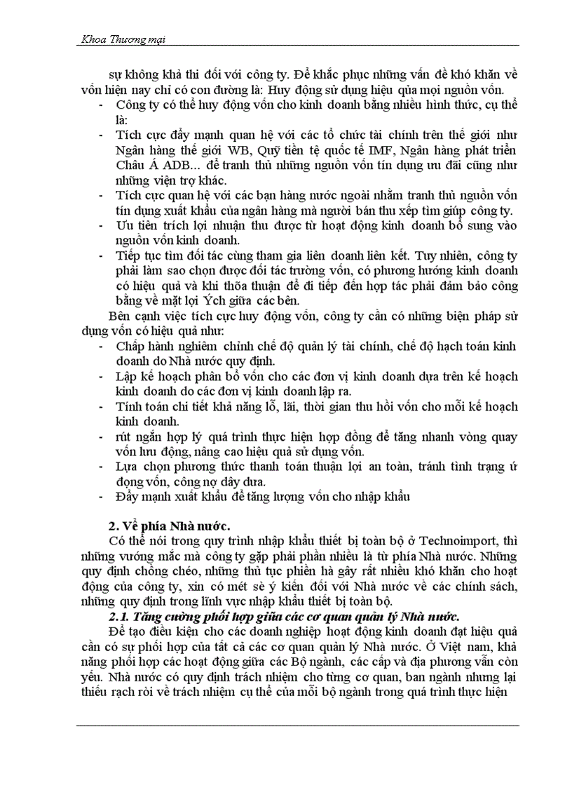 image for page Giải pháp hoàn thiện quy trình nhập khẩu thiết bị toàn bộ ở Công ty xuất nhập khẩu thiết bị toàn bộ và kỹ thuật.