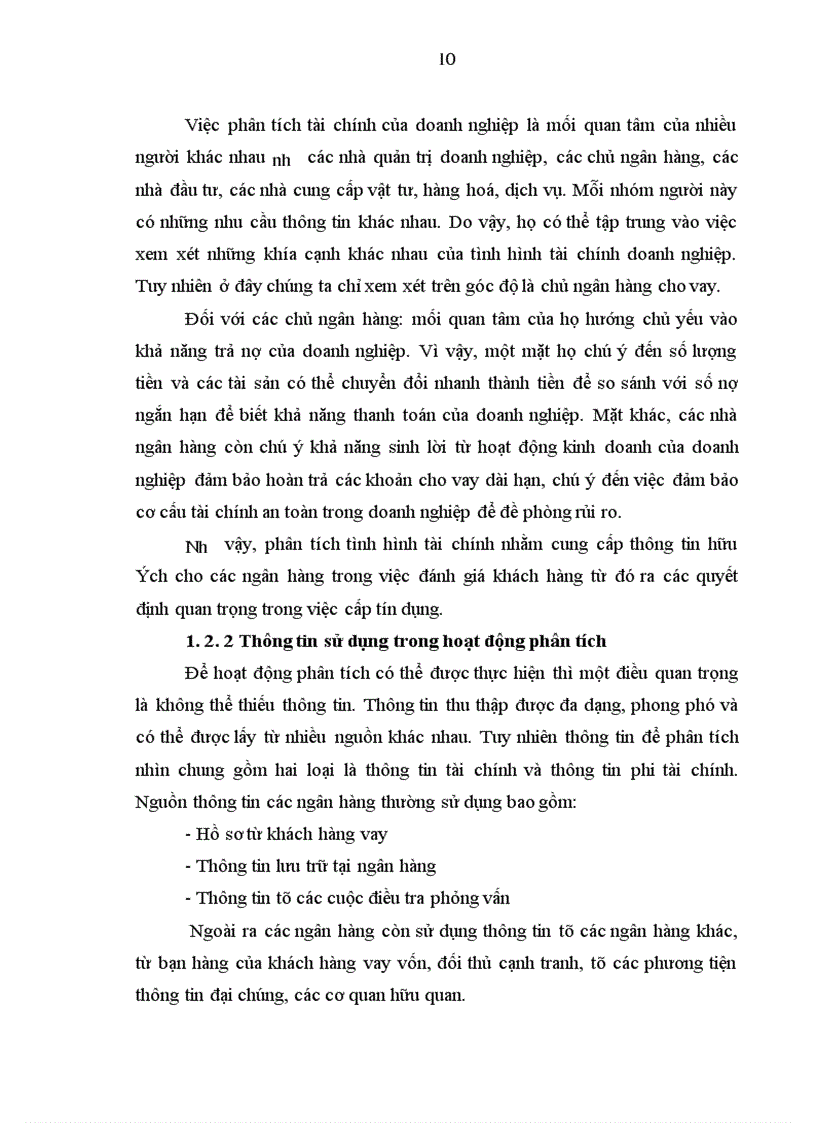 image for page Một số giải pháp nâng cao chất lượng công tác phân tích tài chính trong hoạt động cho vay tại Chi nhánh NHNo & PTNT tỉnh Hải Dương