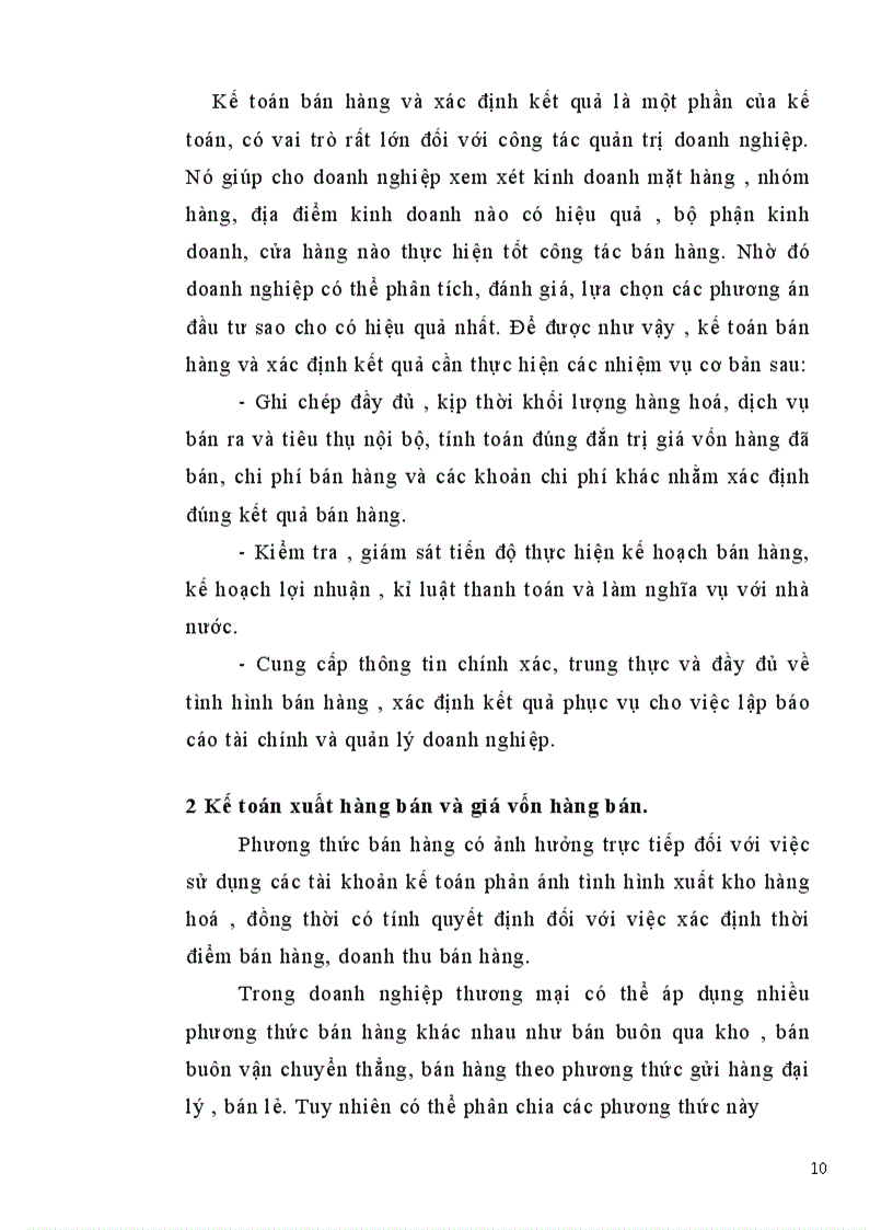 image for page Hoàn thiện công tác kế toán bán hàng và xác định kết quả hoạt động kinh doanh tại công ty thương mại khách sạn Đống Đa