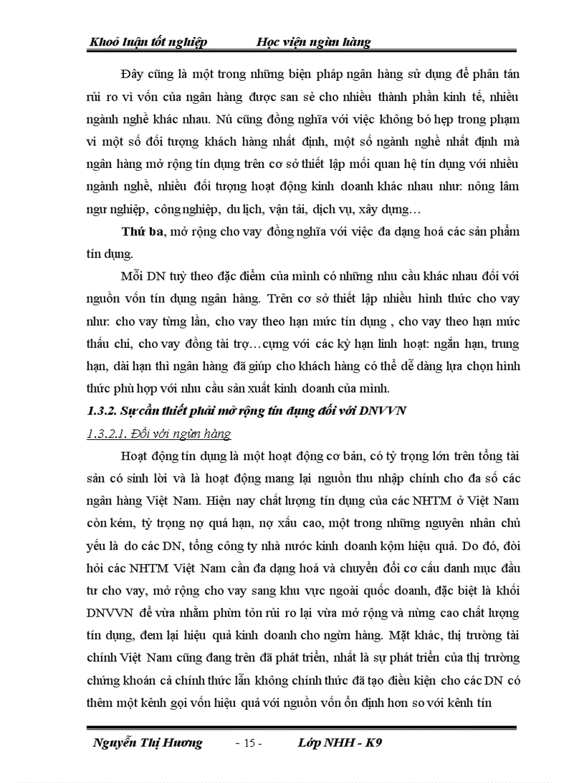 image for page Giải pháp mở rộng cho vay đối với DNVVN tại NHNN&PTNT chi nhánh Thanh Trì