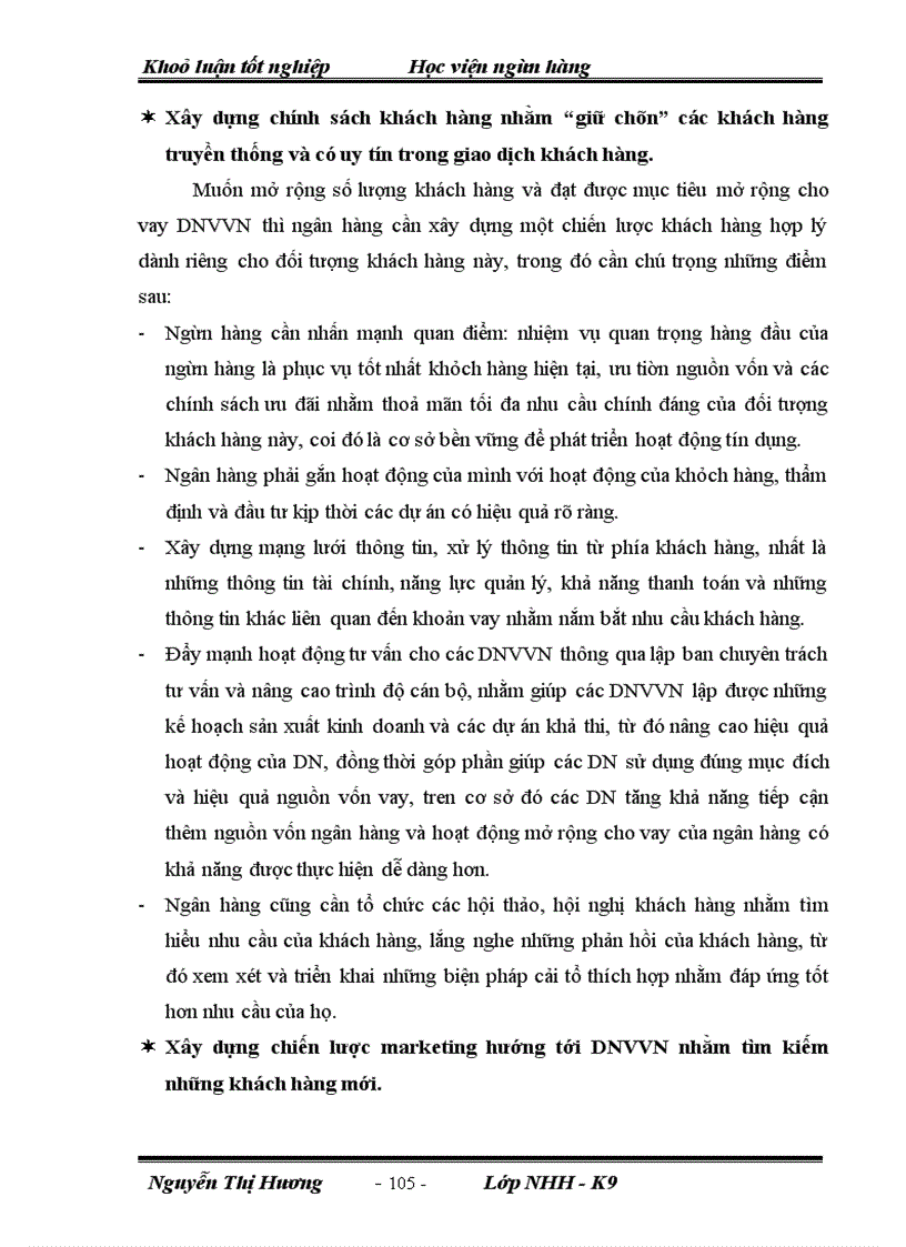 image for page Giải pháp mở rộng cho vay đối với DNVVN tại NHNN&PTNT chi nhánh Thanh Trì