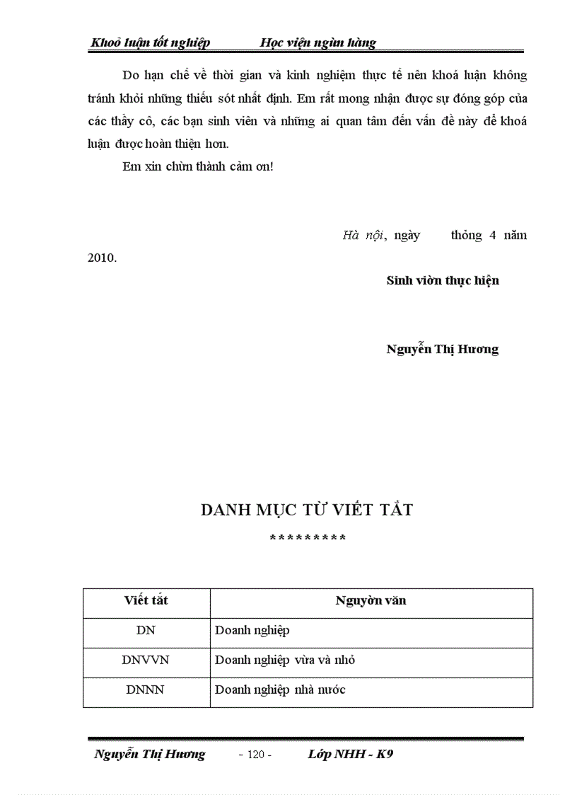 image for page Giải pháp mở rộng cho vay đối với DNVVN tại NHNN&PTNT chi nhánh Thanh Trì